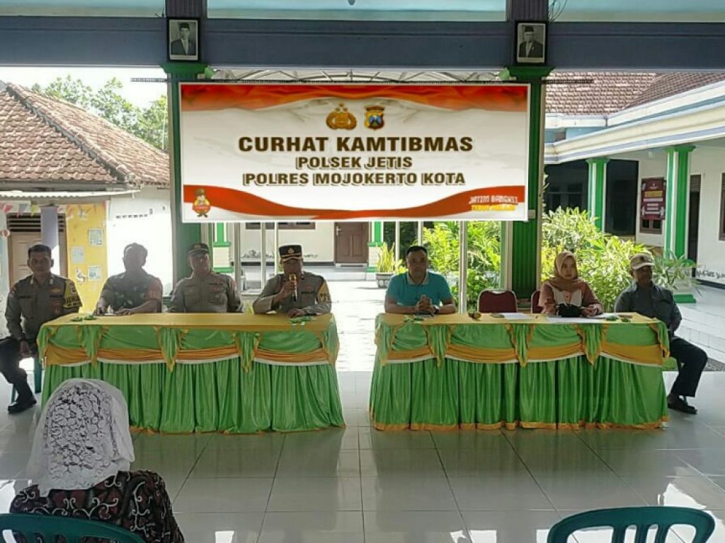 Beri Himbauan Polsek Jetis, Jelang Ramadhan melalui Curhat Kamtibmas