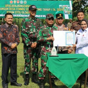 Lewat TMMD Kodim Blora, Jalan Penghubung Antar Desa di Wilayah Ngawen Ini Rampung Dibangun