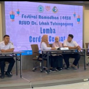 Mengisi Ramadhan, Karyawan RSUD dr. Iskak Tulungagung Adu Pengetahuan