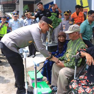Kapolda Jatim Cek Pospam Lebaran di Ngawi, Pastikan Mudik Ceria Mudik Penuh Makn