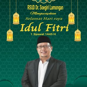 RSUD Dr. Soegiri Lamongan Mengucapkan Selamat Hari Raya Idul Fitri