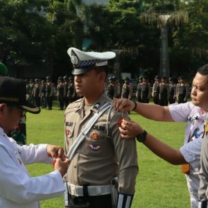Apel Gelar Pasukan Operasi Ketupat Candi 2024 Untuk Pengamanan Arus Mudik