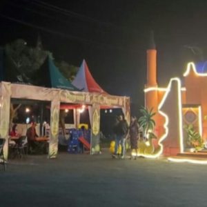 Polres Mojokerto Kota, Hilangkan Lelah Pemudik Sediakan Makanan dan Hiburan Gratis