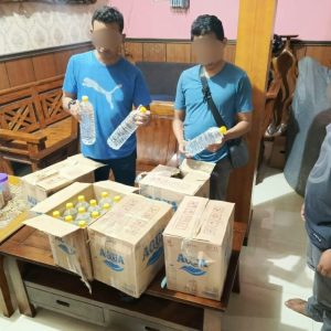 Satresnarkoba Berhasil Amankan 704 botol Miras Berbagai Merk dan Jenis