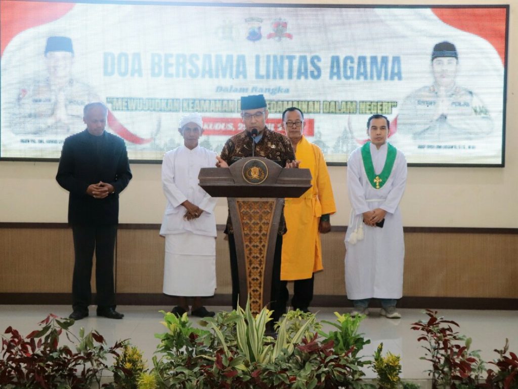 Polres Kudus Gelar Doa Bersama Jelang Pilkada