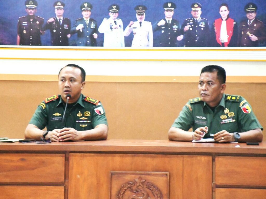 Dandim Mojokerto Gelar Rakor Persiapan Pertandingan Voli HUT Persit Tahun 2024