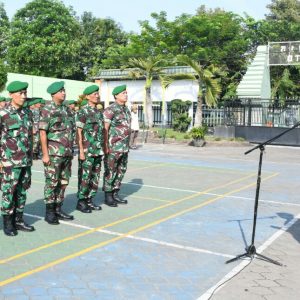 Acara Korp Raport Perwira Pertama, Dandim 0815/Mojokerto Sampaikan Ini