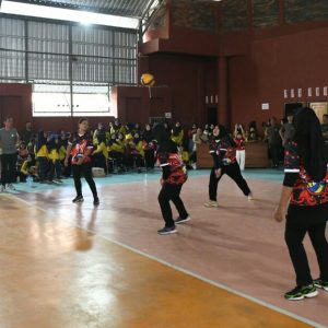 Babak Semifinal Voli Ranting Persit Kodim 0815/Mojokerto