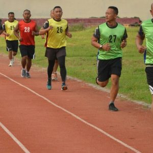Penuh Semangat, Prajurit Kodim 0815/Mojokerto Garjas UKP dan Periodik Tahun 2024