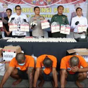 Polres Mojokerto Kota Berhasil Gulung Bandar Satu Juta Pil Dobel L Senilai Rp 3 M