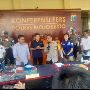 Polres Mojokerto Tangkap Pelaku Pemerkosaan Serta Kekerasan Terhadap Menantu