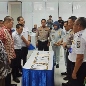 Tekan Laka Lantas Bus, Ditlantas Polda Jatim Lakukan Tanda Tangan Pakta Integritas dengan PO