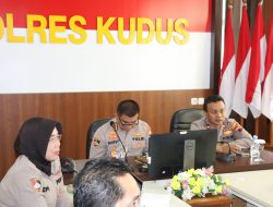 PUSLITBANG MABES POLRI LAKUKAN PENELITIAN EVALUASI PENGGUNAAN FIXED PHONE DI POLRES KUDUS