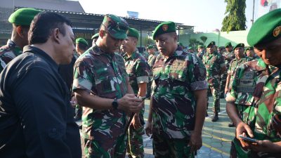 Sidak Handphone Prajurit & PNS, Dandim 0815/Mojokerto Pastikan Tidak Ada Anggota Terlibat Judi Online