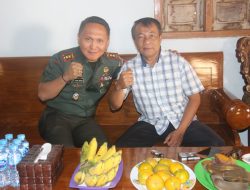 Eratkan Silahturahmi Dengan Tokoh Masyarakat, Dandim Pati Berkunjung Ke Rumah Ketua Pasopati