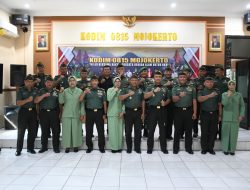 Korps Raport Pindah Satuan & Rotasi Jabatan, Dandim 0815/Mojokerto Sampaikan Ini
