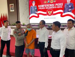 Gerak Cepat Polres Mojokerto Kota Berhasil Tangkap Pelaku pencabulan Di Bawah Umur