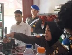 Tim Satpol PP Jombang Bersama Bea Cukai Kediri Mengamankan Ratusan Bungkus Rokok Ilegal