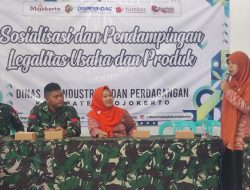 TMMD Reguler Ke-121 Mojokerto, Berikan UMKM Kemudahan Legalitas Demi Tingkatkan Produktifitas