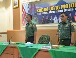 Anggota Kodim 0815/Mojokerto Terima Sosialisasi Tahorneg