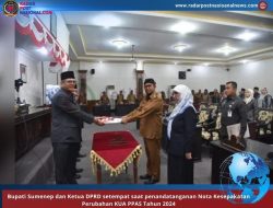 Eksekutif dan Legislatif Tanda Tangani Nota Kesepakatan Perubahan KUA PPAS Tahun 2024