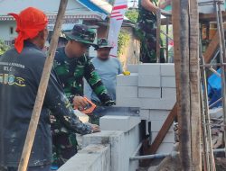 TMMD Reguler 121 Mojokerto Rehab Mushola Dusun Bandung Kulon