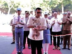 Capaska Kota Mojokerto Masuki Desa Bahagia, Mas Pj : Tanamkan Semangat Merah-Putih di Dalam Hati