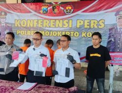 Polres Mojokerto Kota Berhasil Ungkap Kasus Penipuan dan Penggelapan