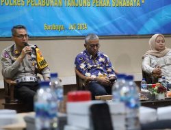 Polres Pelabuhan Tanjungperak Gelar FGD Ajak Semua Elemen Wujudkan Kamseltibcarlantas