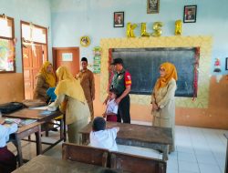 Wujudkan Generasi Sehat, Babinsa Koramil 0815/15 Jatirejo Dampingi Layanan BIAS