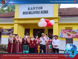 Sambut HUT RI Ke-79, Serangkaian Lomba Digelar Pemdes Bilapora rebba