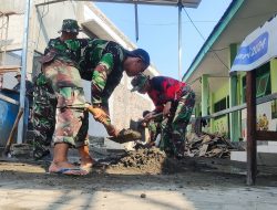 Rehab Mushola Al Barokah, Satgas TMMD 121 Mojokerto Tuai Pujian Warga