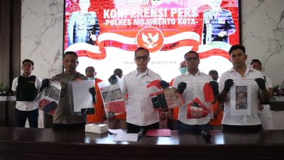 Gerak Cepat Satreskrim Tangkap Kasus Perjudian Online Dengan Modal Amplikasi