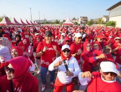 Ikuti Senam Merah-Putih, Mas Pj: Ini Upaya Kami Kampanyekan Hidup Sehat dengan Senang Gerak dan Olahraga