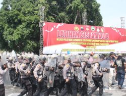 Pastikan Keamanan Pilkada 2024, Polres Blora Gelar Simulasi Sispamkota