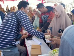 Pemerintah Kecamatan Lenteng Sambut Positif Pasar Murah yang Digelar DKPP Sumenep dan Bulog