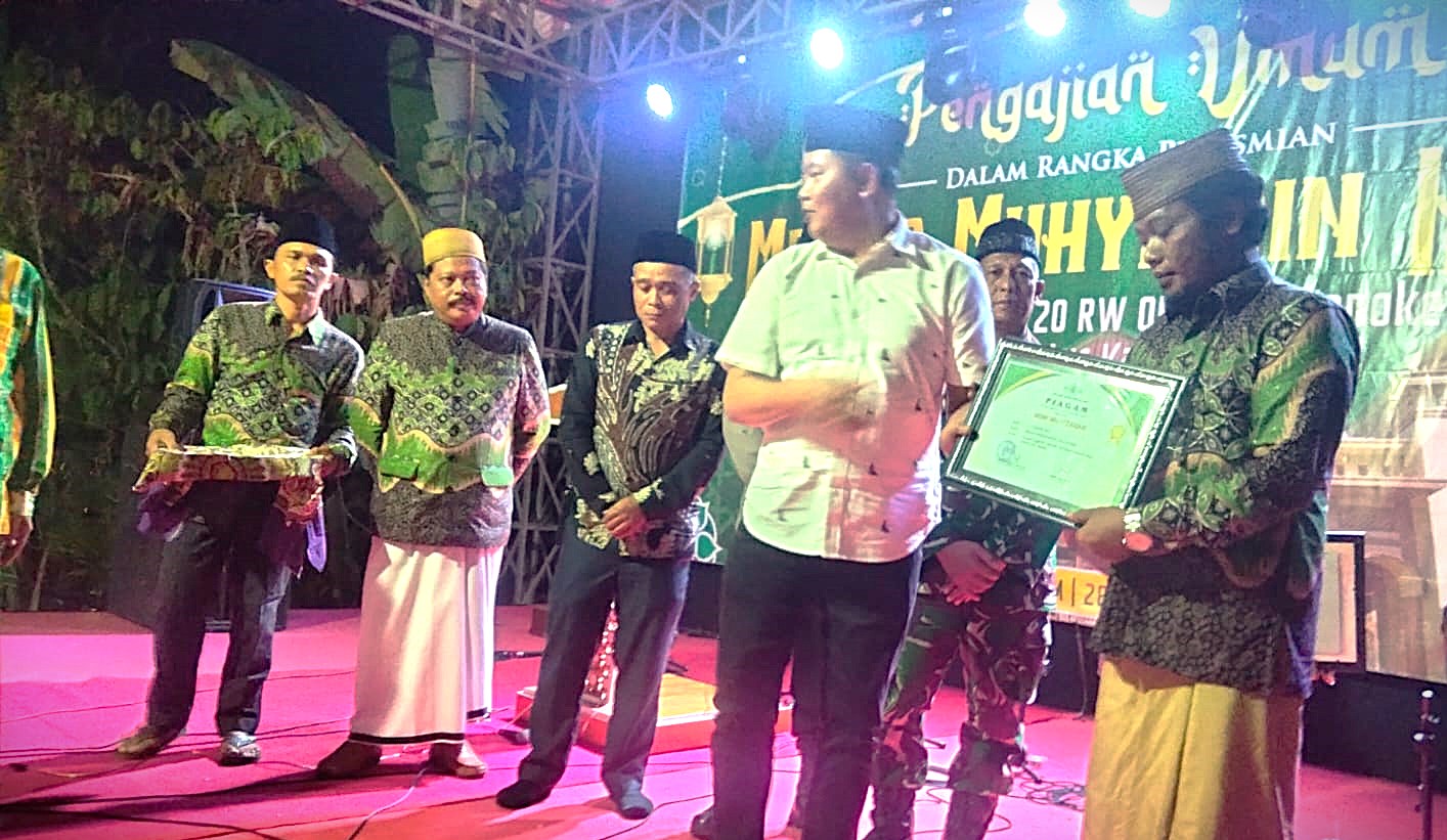 Peresmian Mesjid Wonokerto