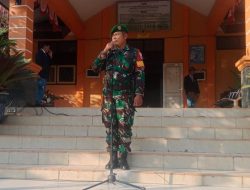 Peran Aktif Babinsa, Edukasi Wasbang Siswa SMAN 1 Trawas