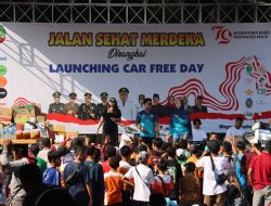 Ribuan Orang Ikuti Jalan Sehat Merdeka di Blora