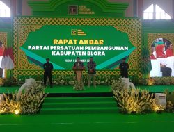 Ribuan Massa PPP Blora Penuhi GOR Mustika Blora