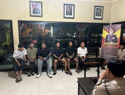 Polsek Sumenep Kota Bubarkan Aksi Tawuran Di Jalan Diponegoro