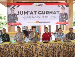 Polres Mojokerto Kota Cegah Karhutla Melalui Jum’at Curhat