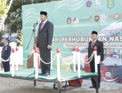 Bupati Sumenep Pimpin Upacara Peringatan Hari Perhubungan Nasional