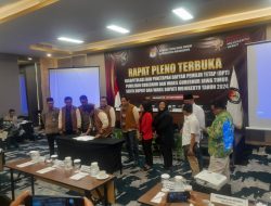 Komisi Pemilihan Umum Kabupaten Mojokerto Adakan Rapat Pleno Terbuka Rekapitulasi Dan Penetapan DPT