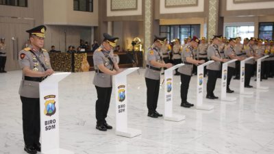 Pimpin Sertijab PJU, Kapolda Jatim Resmikan Direktorat Reserse Siber