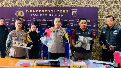 Aparat Polres Kudus Berhasil Tangkap Specialis Pembobol Rumah