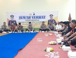 Jum’at Curhat Polsek Dlanggu Bersama warga, LSM, Toga, Tomas Di Wisata Desa Randu Genengan