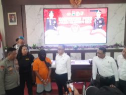 Pencurian dan Jambret 11 TKP Berhasil Di tangkap Polres Mojokerto Kota