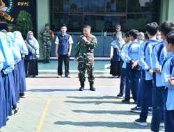 Tumbuhkan Rasa Cinta Tanah Air, SDIT Permata Kunjungi Kodim 0815/Mojokerto