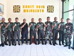 Kodim 0815/Mojokerto Terima Kunjungan Tim Wasev Sterad, Akurasi Data Administrasi Jadi Atensi